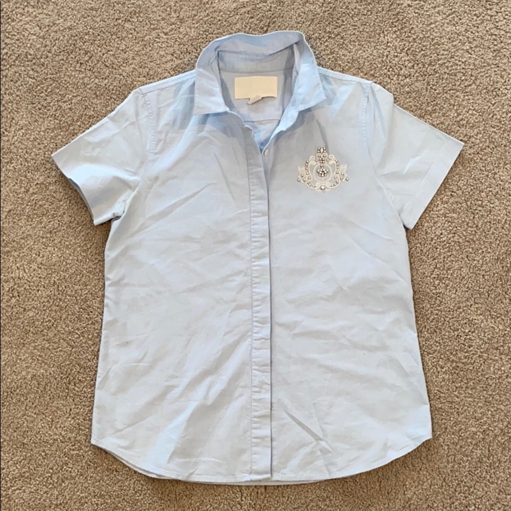Jcrew Collection Beaded Oxford